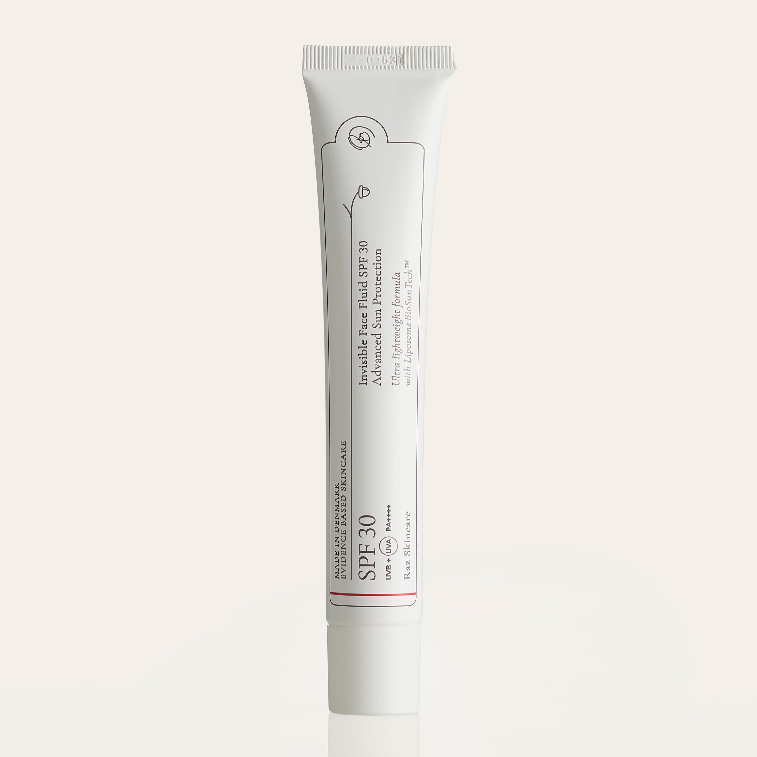 Danish SPF30 Invisible Face Fluid Sunscreen 50ml