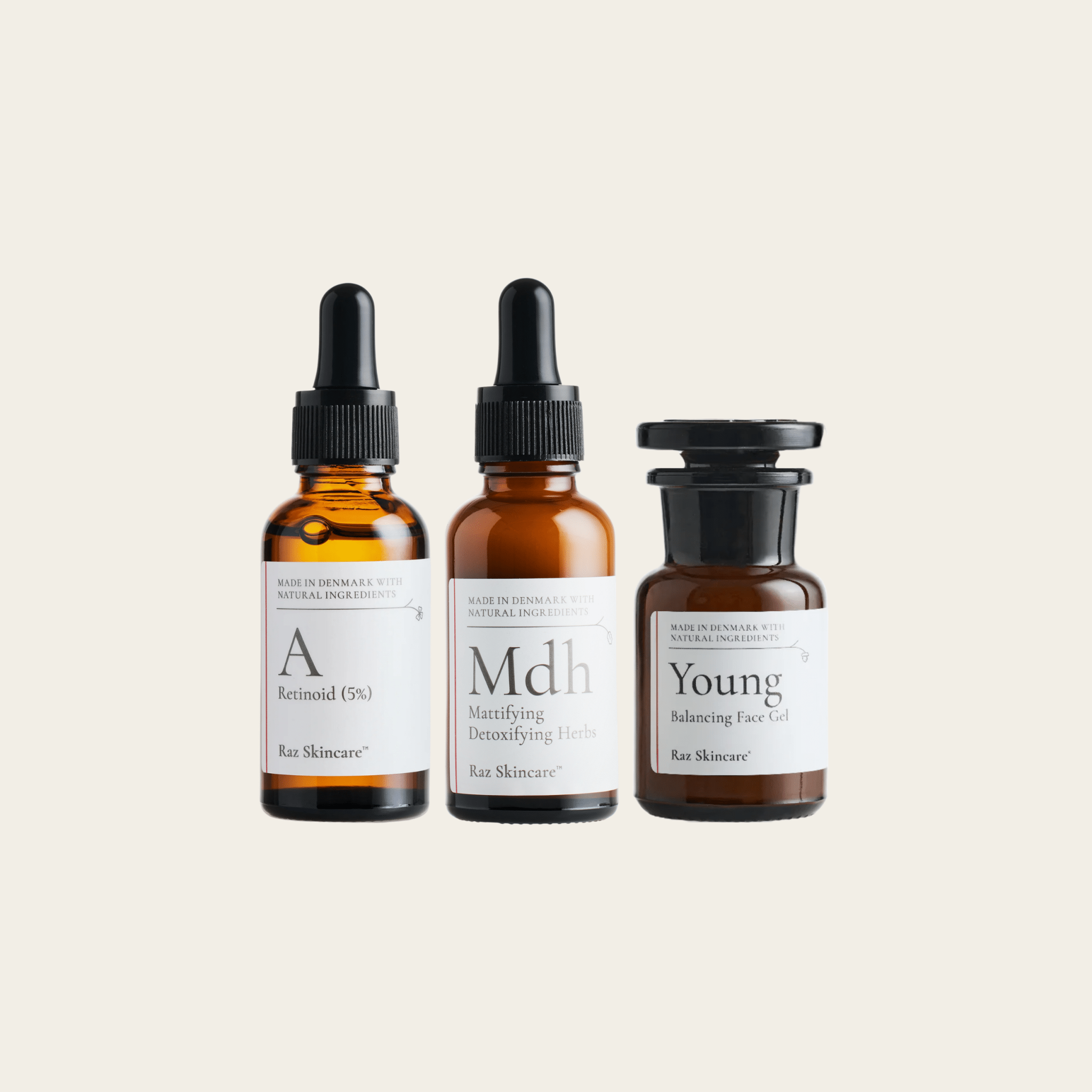 Akne Vulgaris – Basis pakke - Raz Skincare