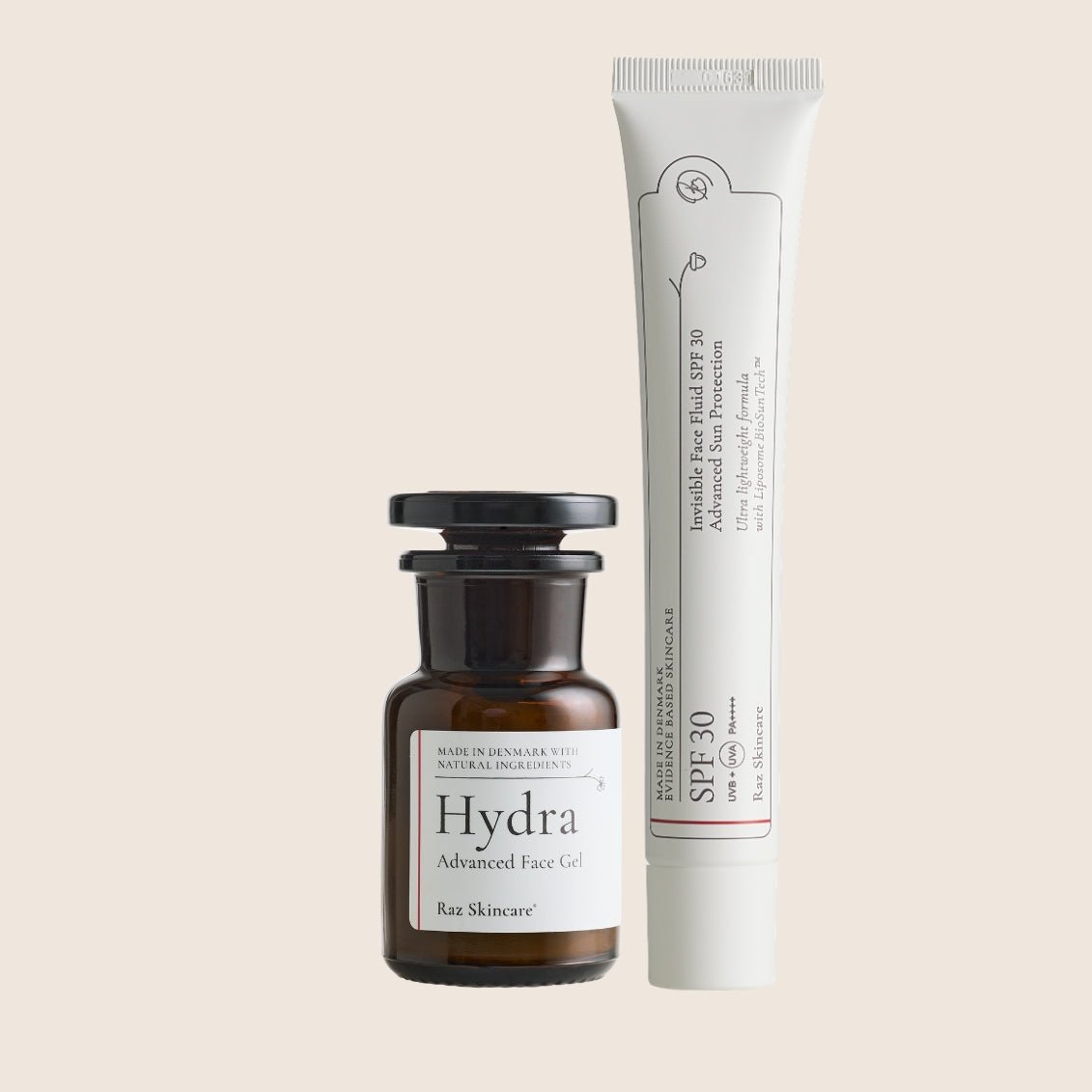 Køb Hydra få en Solcreme SPF30 - Raz Skincare