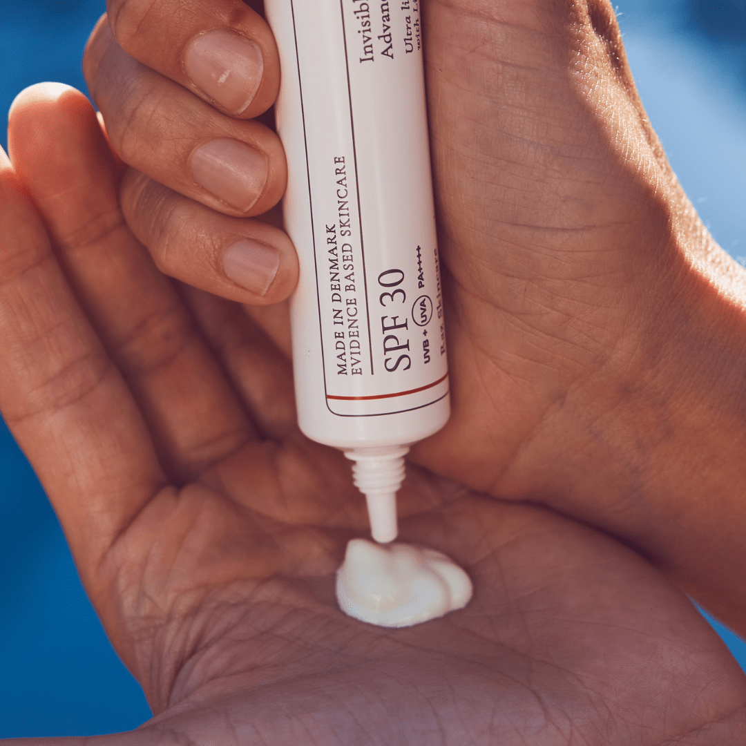 SPF30 Invisible Face Fluid Solcreme 50ml - Raz Skincare